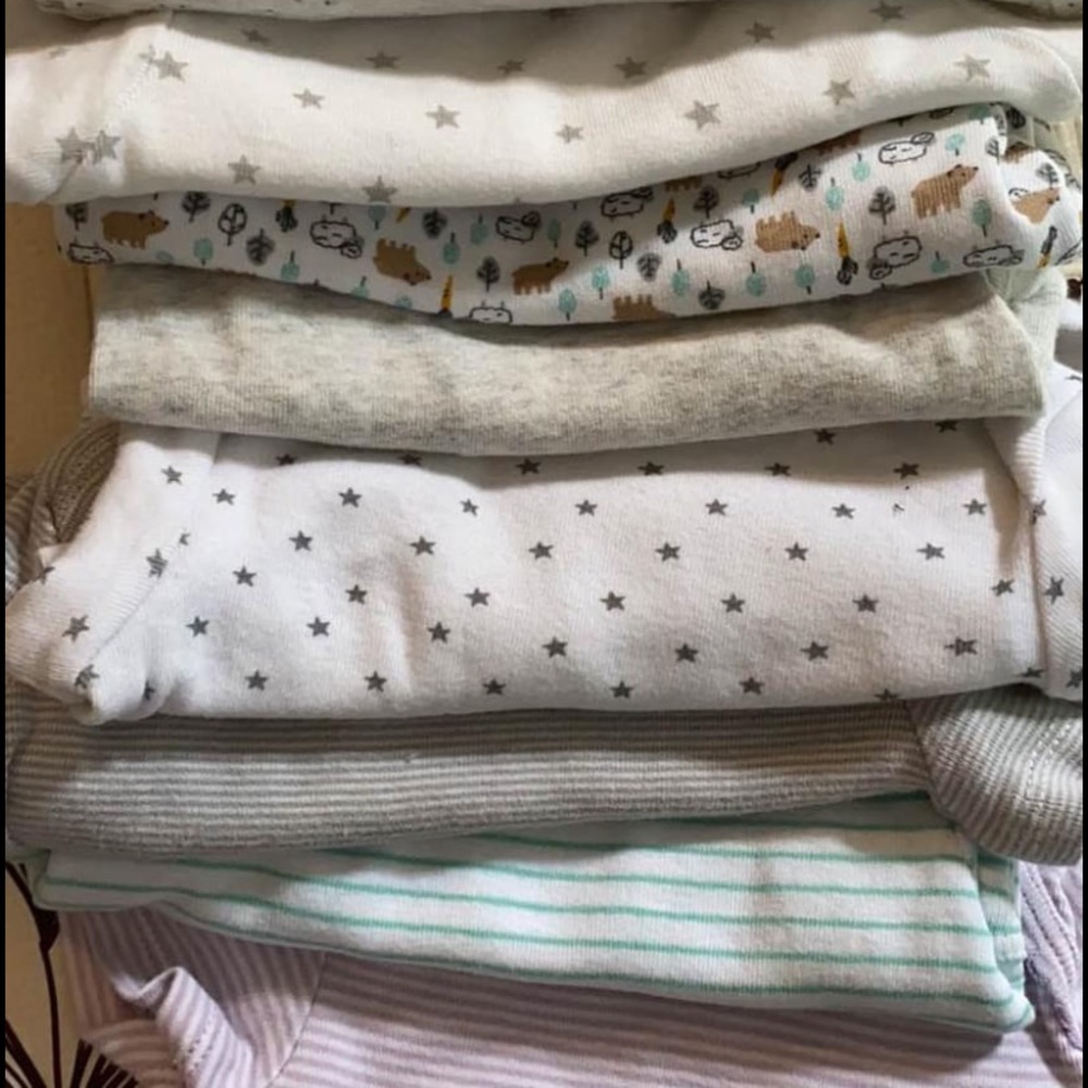 8 six mo Precious First’s by Carter’s onesies